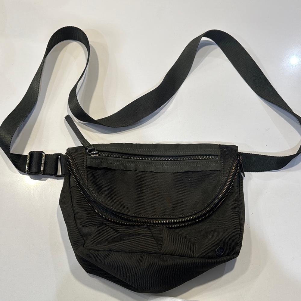 Lulu Festival Bag, Olive Green Crossbody